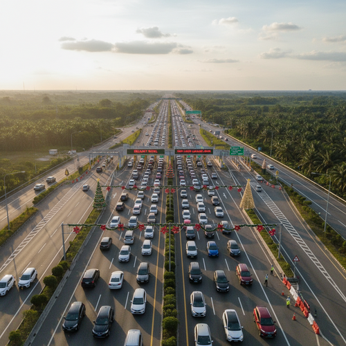 Arus Lalu Lintas Natal 2025: Jasa Marga Siapkan Strategi Hadapi Puncak Mudik di Jalan Tol Jabotabek